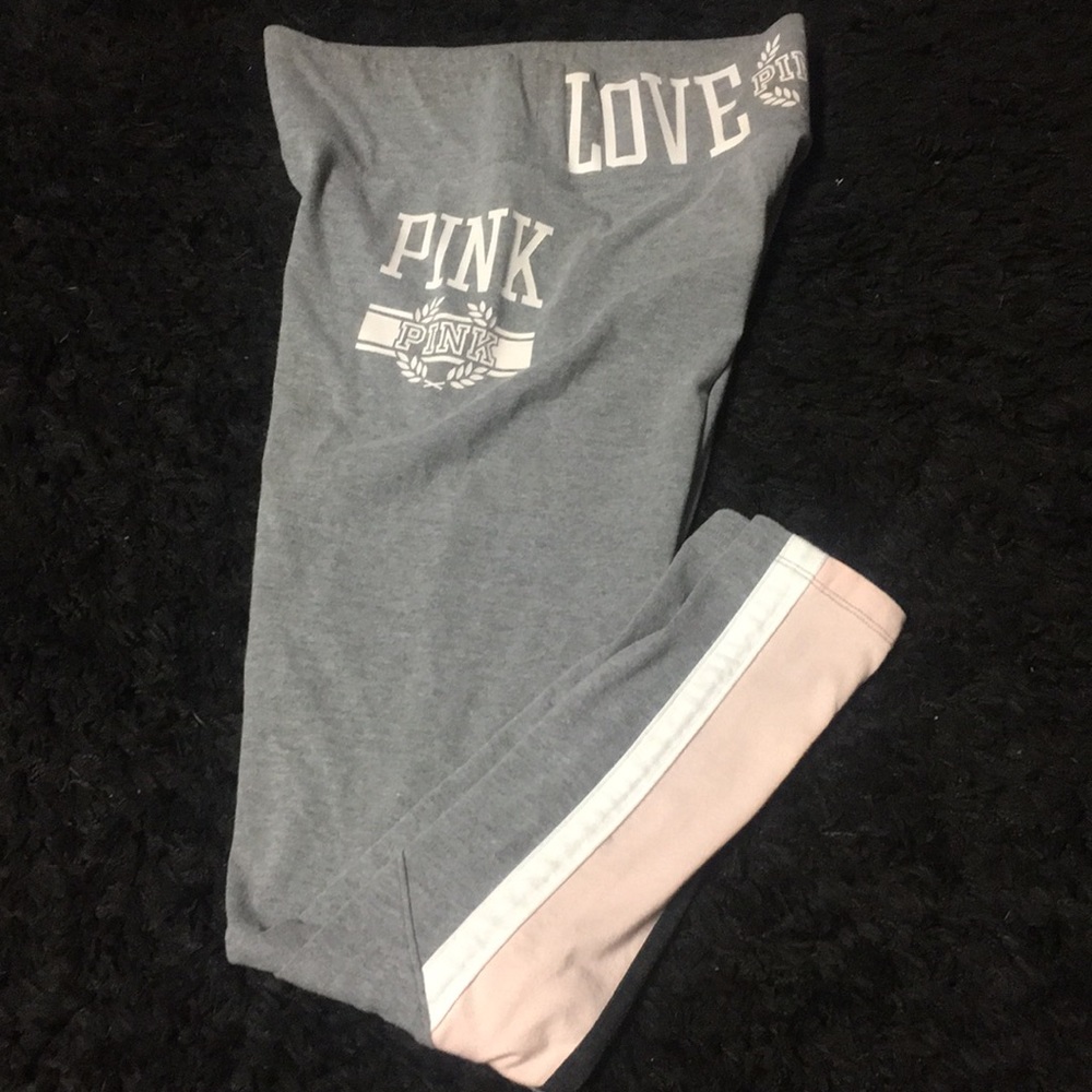 Pink yoga pants size small